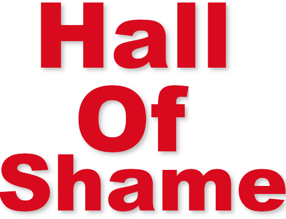 Hall of shame logo