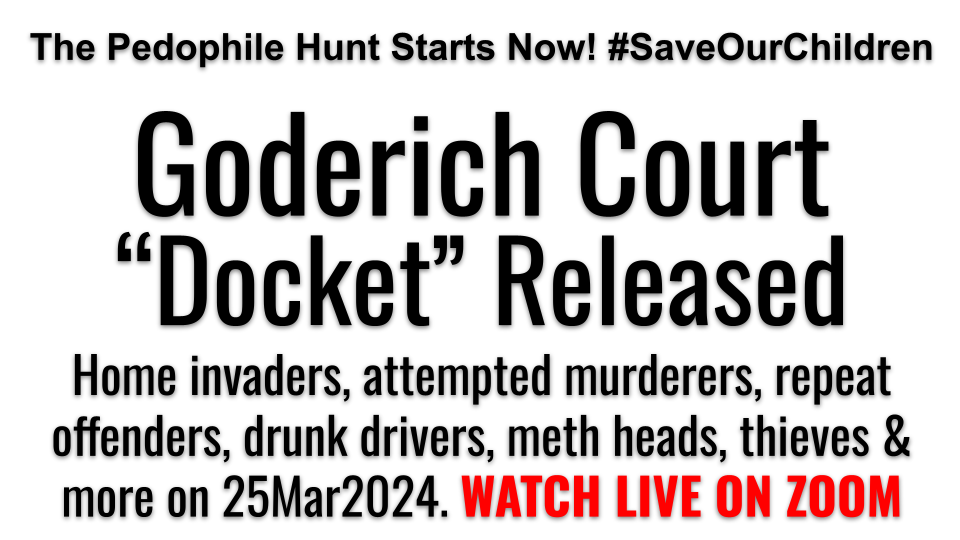 Pedophile hunt starts now.